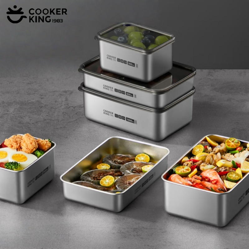 Stainless Lunch Box - Pojemnik na owoce ze stali nierdzewnej