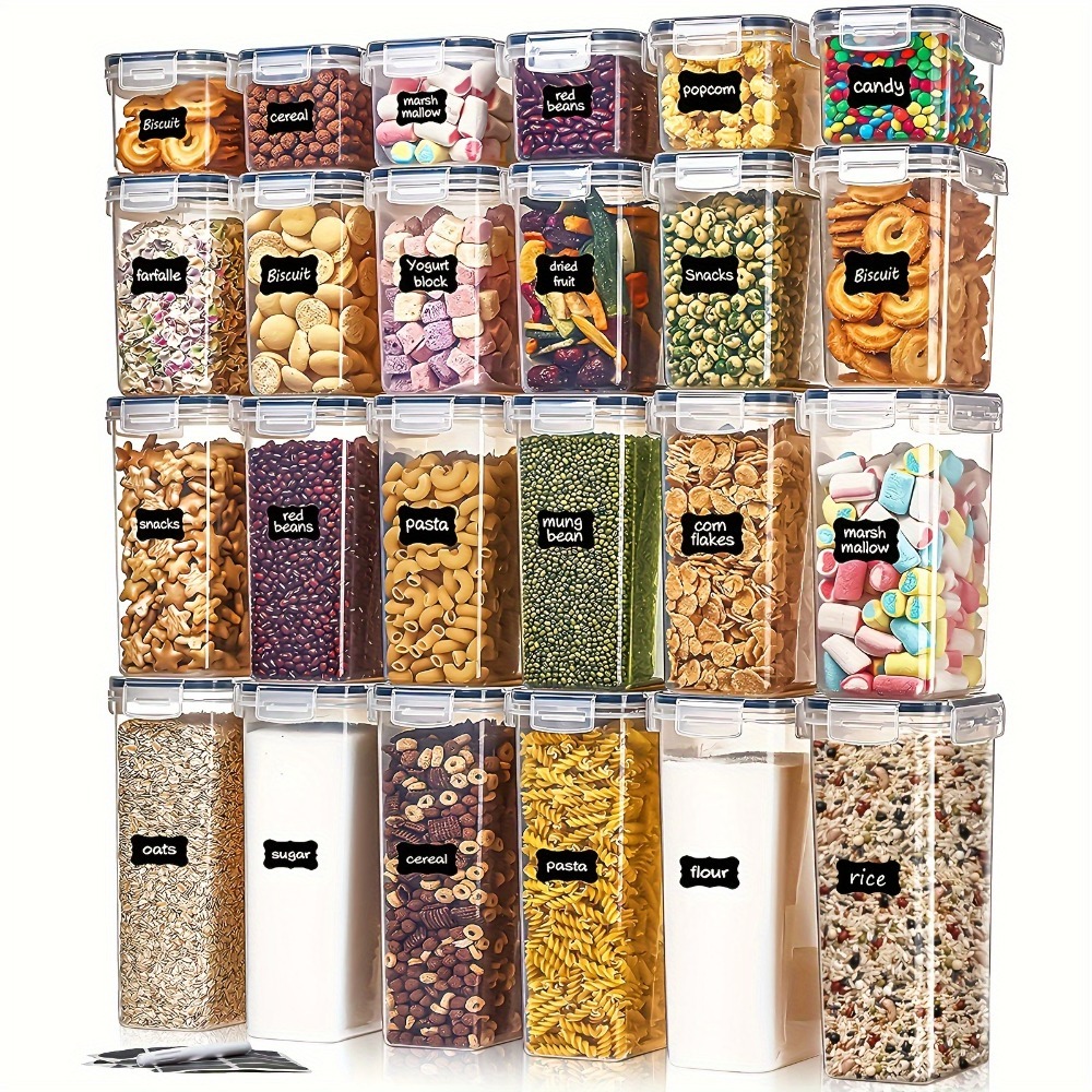 Food Storage Meal Prep - 24 szt. Pojemniki do przechowywania żywności,