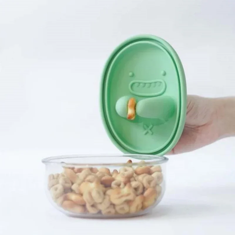 Food Storage Method - Pudełko na przekąski bez użycia rąk,