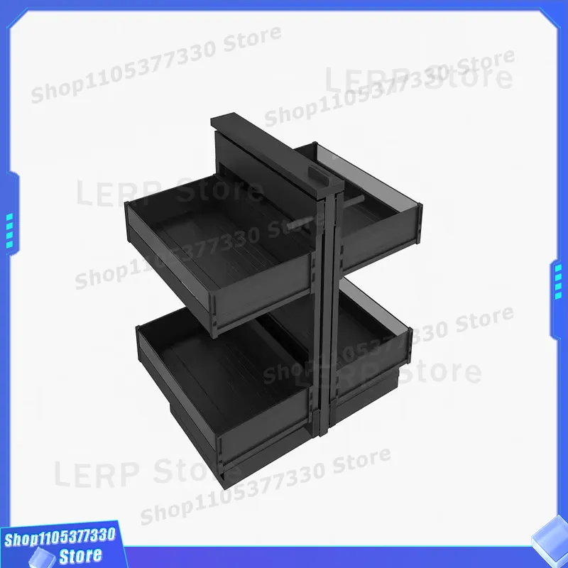 Food Storage Without Pantry - Podwójny wysuwany kosz do szafki kuchennej,