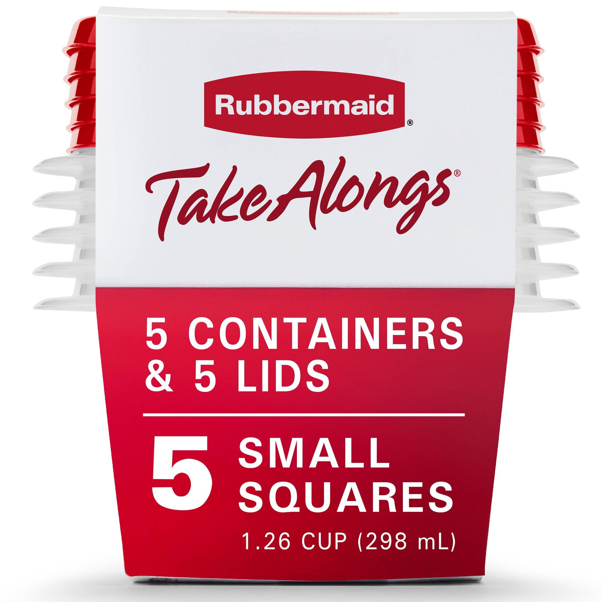 Food Storage Prep Containers - 5 sztuk pojemników na żywność z