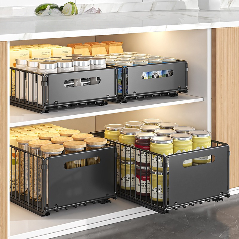 Food Storage Without Pantry - Wysuwany kosz do szafki kuchennej, organizer
