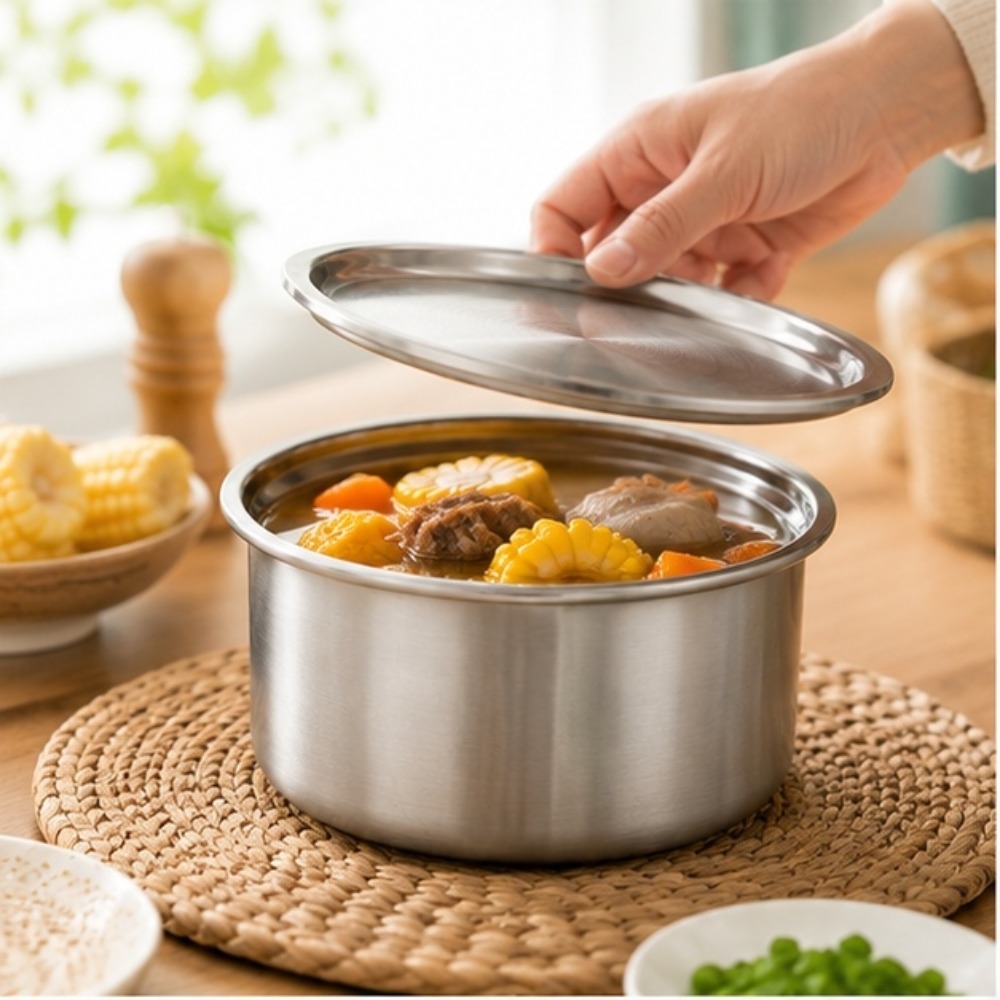 Food Storage Meal Prep - Miska ze stali nierdzewnej 304 z