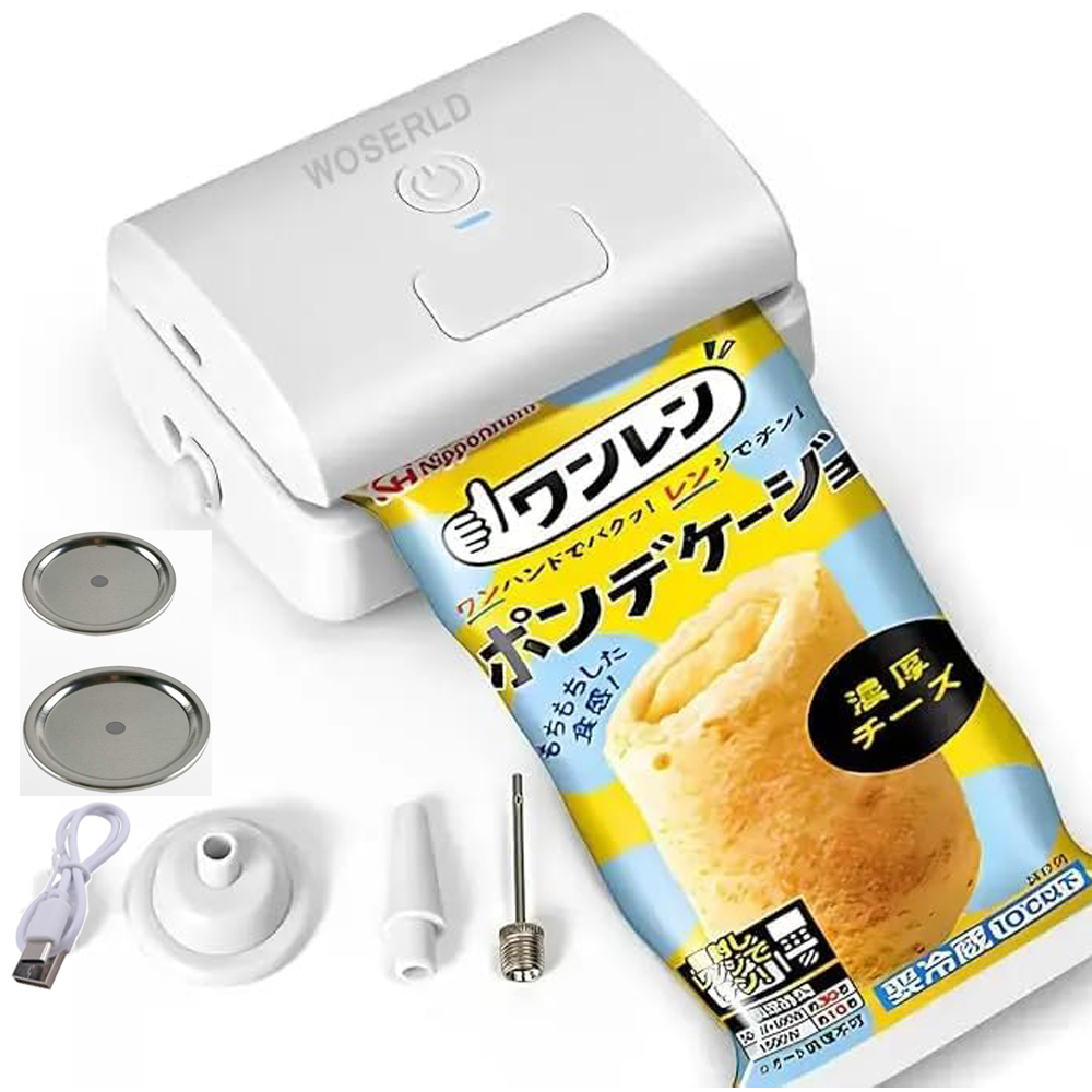 Food Storage Vacuum Pump - Unikalna automatyczna mini zgrzewarka próżniowa 7