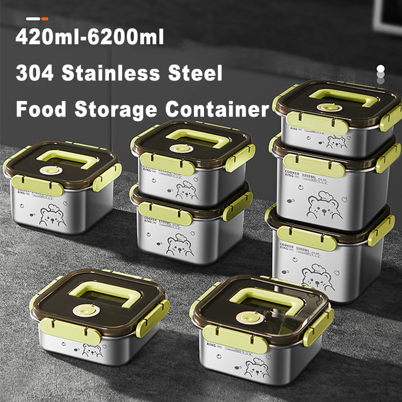 Stainless Lunch Box - COOKER KING Pojemnik na żywność ze