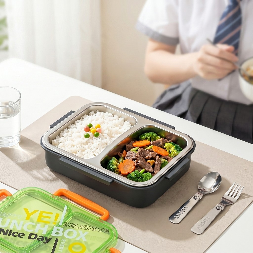 Food Storage Prep Containers - Pojemnik na lunch z mikrofalówki ze