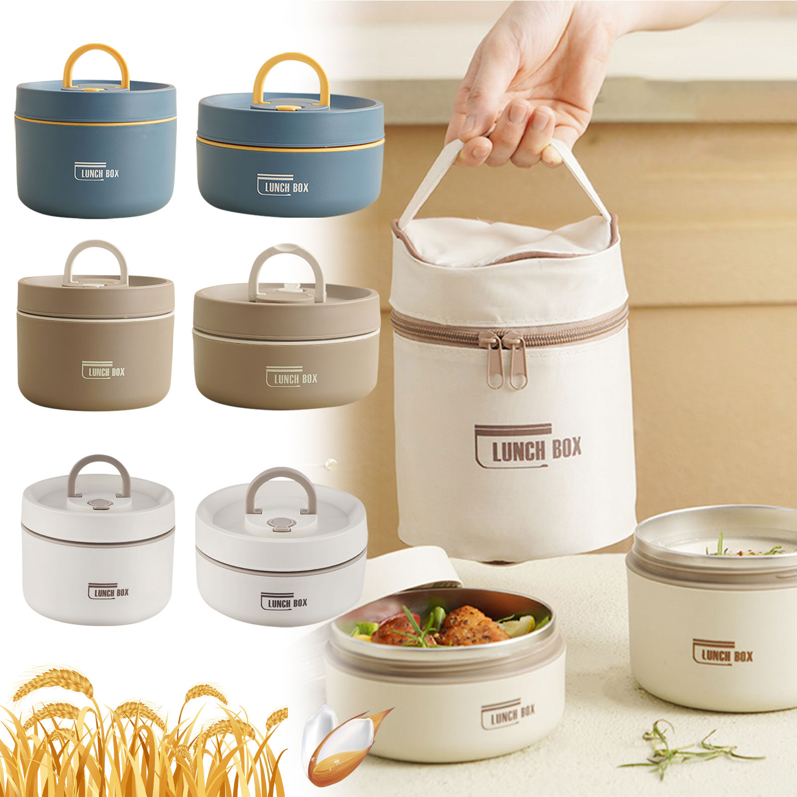 Stainless Lunch Box - Termiczny pojemnik na lunch ze stali