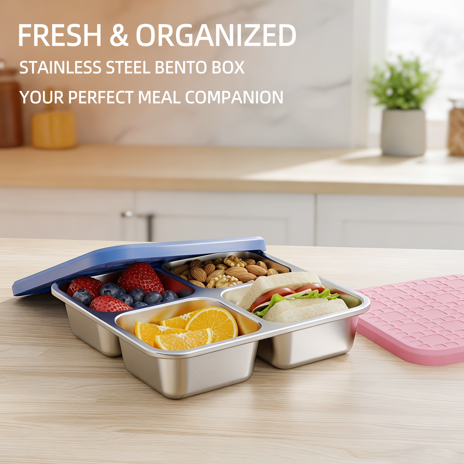 Stainless Lunch Box - Pojemnik na lunch ze stali nierdzewnej