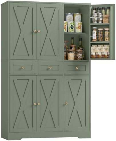 Food Storage Without Pantry - Szafka do spiżarni w stylu farmhouse,
