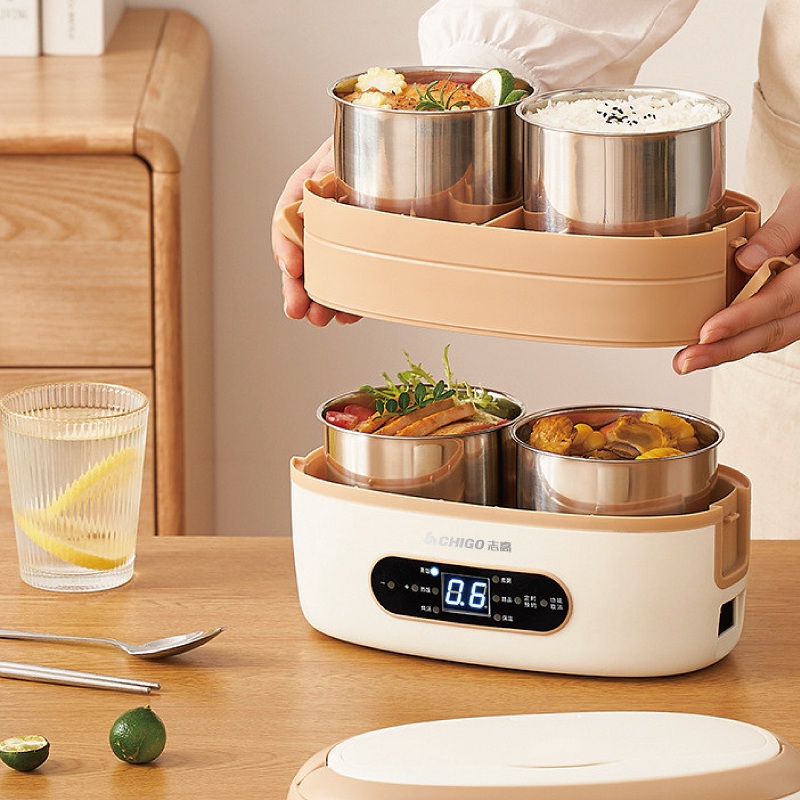 Inteligentny elektryczny lunch – Stainless Lunch Box recenzja i cena