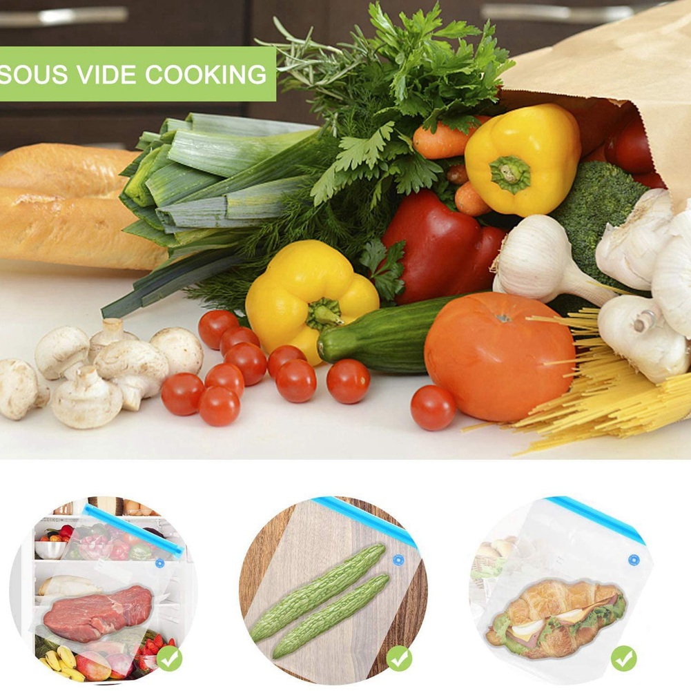 Woreczki do sous vide HIWS, 20 – Food Storage Vacuum Pump recenzja i cena