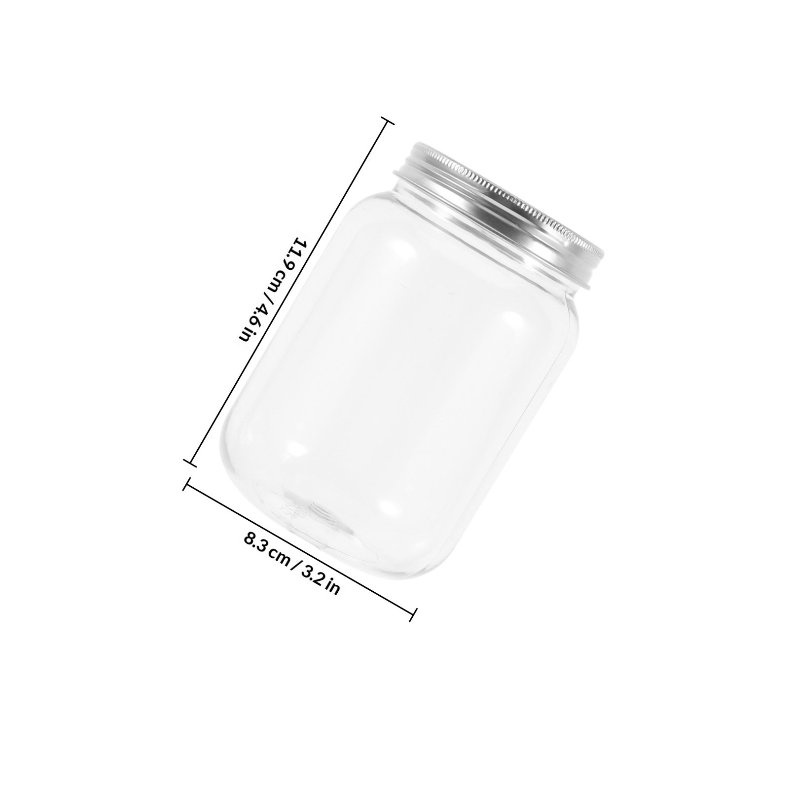 4 szt. Przezroczyste plastikow – Food Storage Jars Airtight recenzja i cena