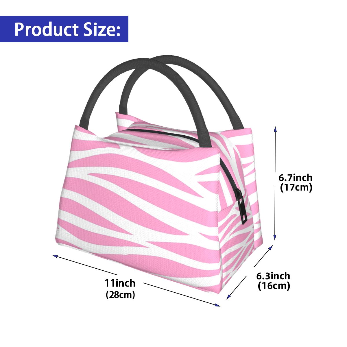 Torba na lunch z motywem zebry – Zebra Food Storage recenzja i cena