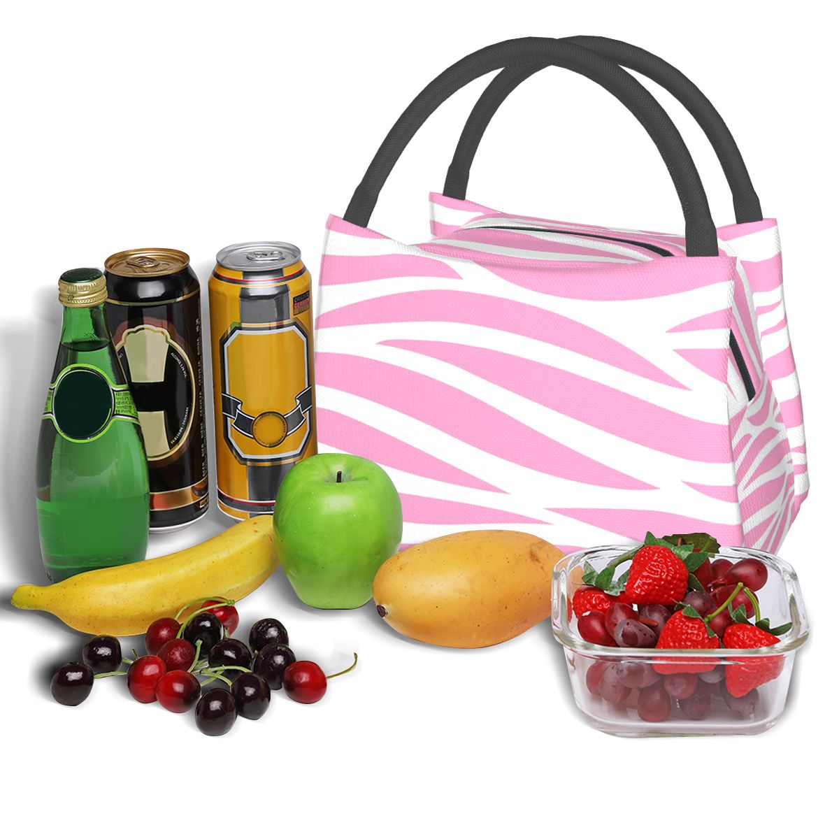 Torba na lunch z motywem zebry – Zebra Food Storage recenzja i cena