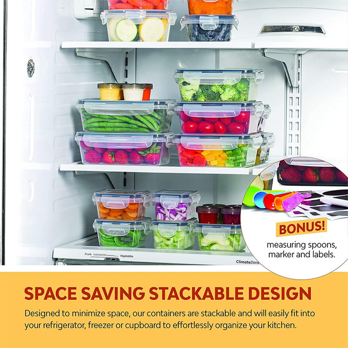 Zestaw pojemników do przechowy – Set Food Storage recenzja i cena