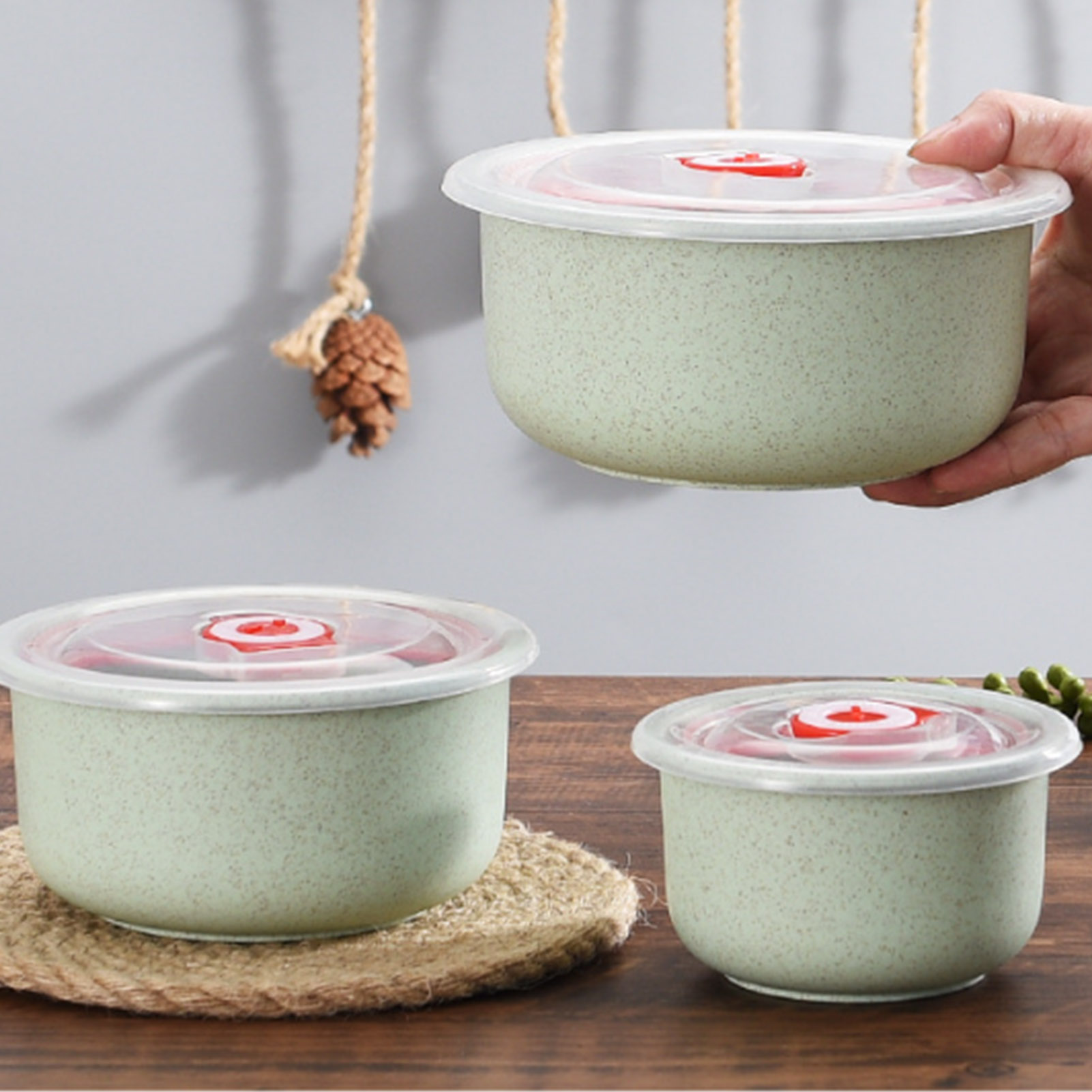 3 szt. Pojemników na żywność,  – Food Storage Prep Containers recenzja i cena