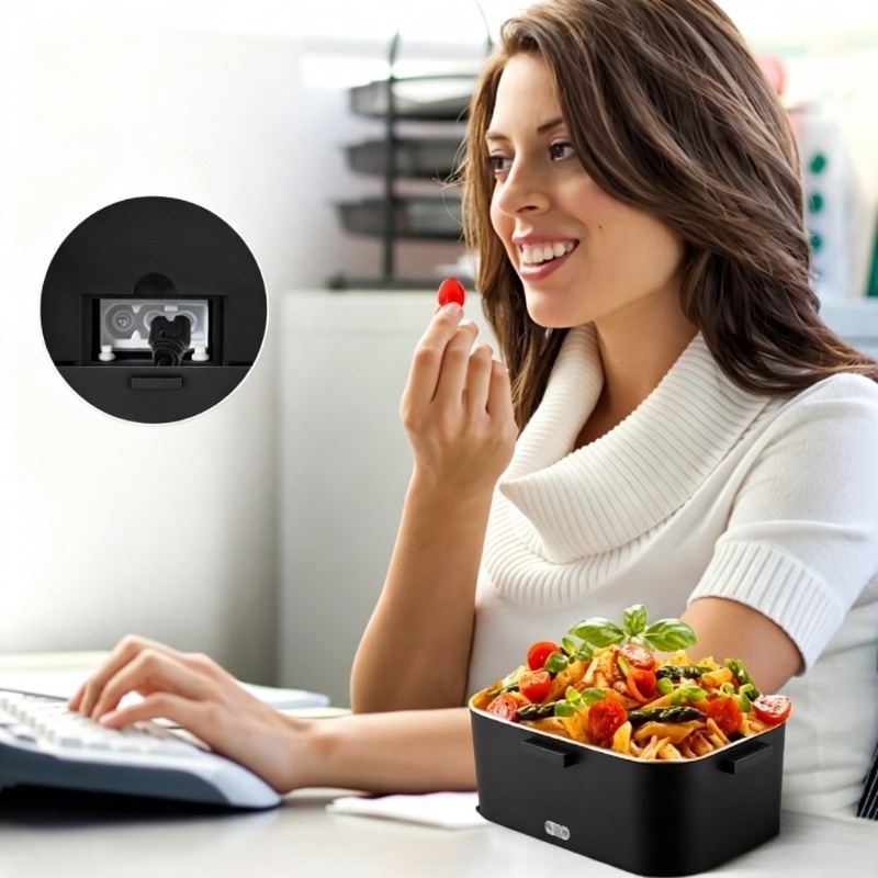 Elektryczny podgrzewany pojemn – Stainless Lunch Box recenzja i cena
