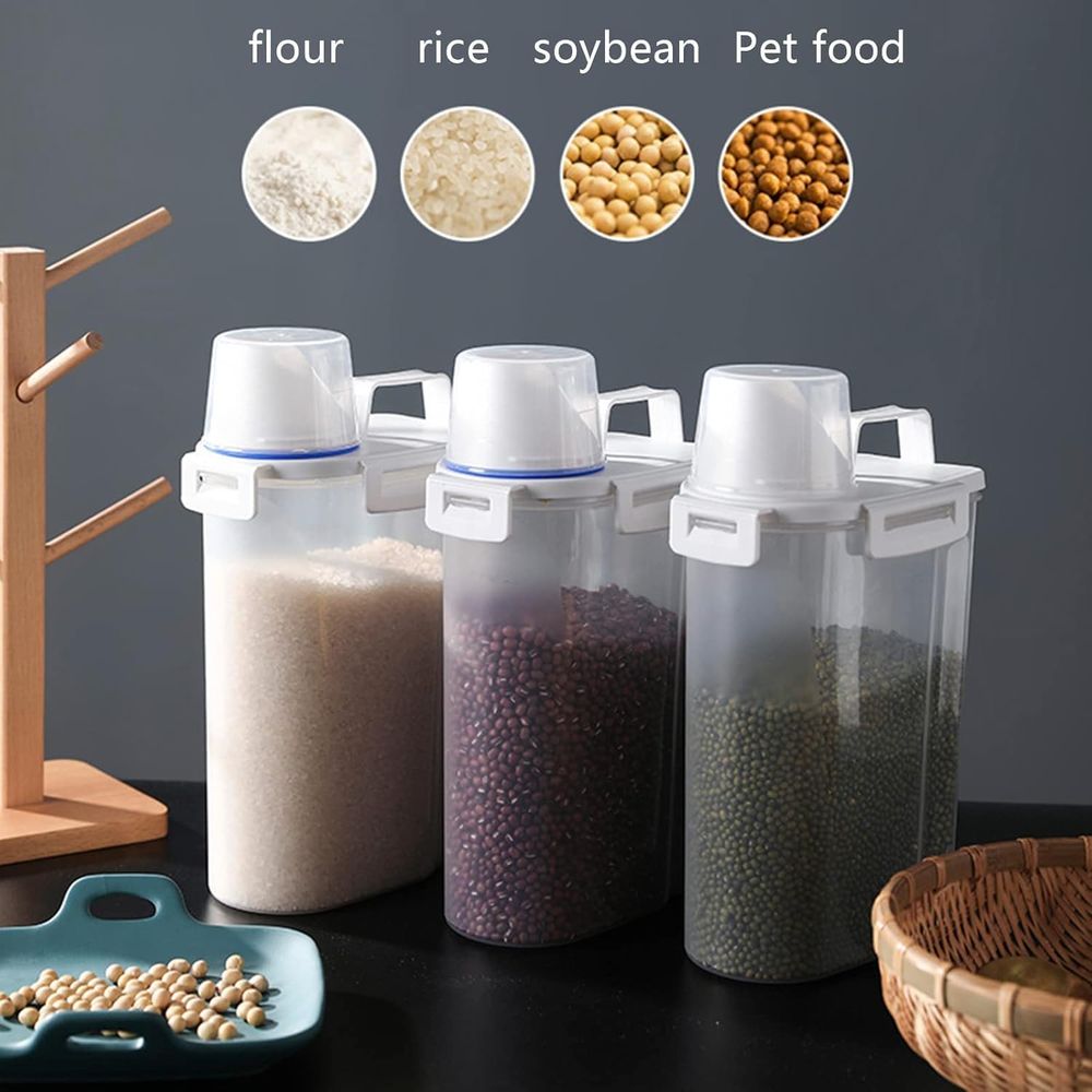 Zestaw 4 szczelnych pojemników – Set Food Storage recenzja i cena