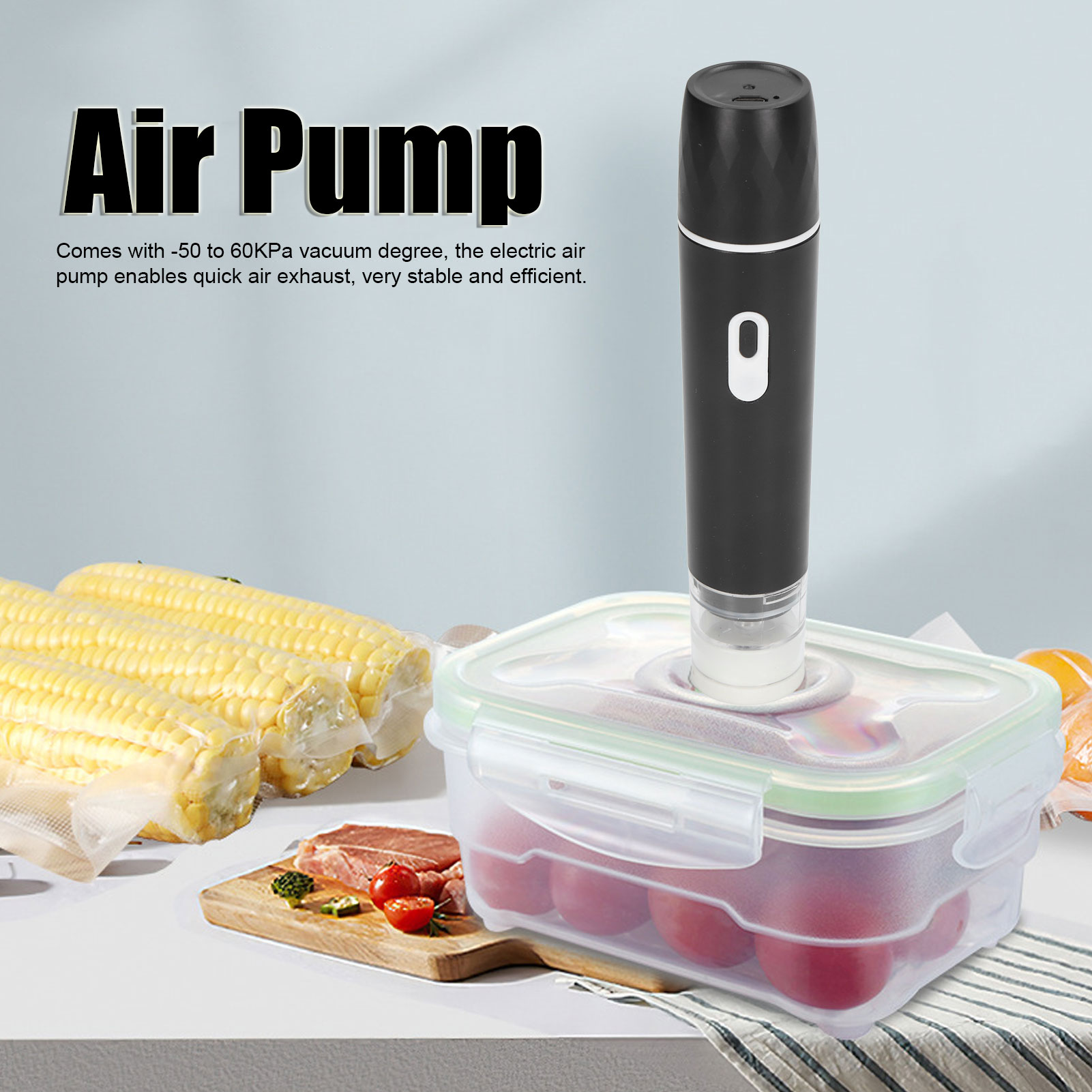 Elektryczna pompka powietrza,  – Food Storage Vacuum Pump recenzja i cena