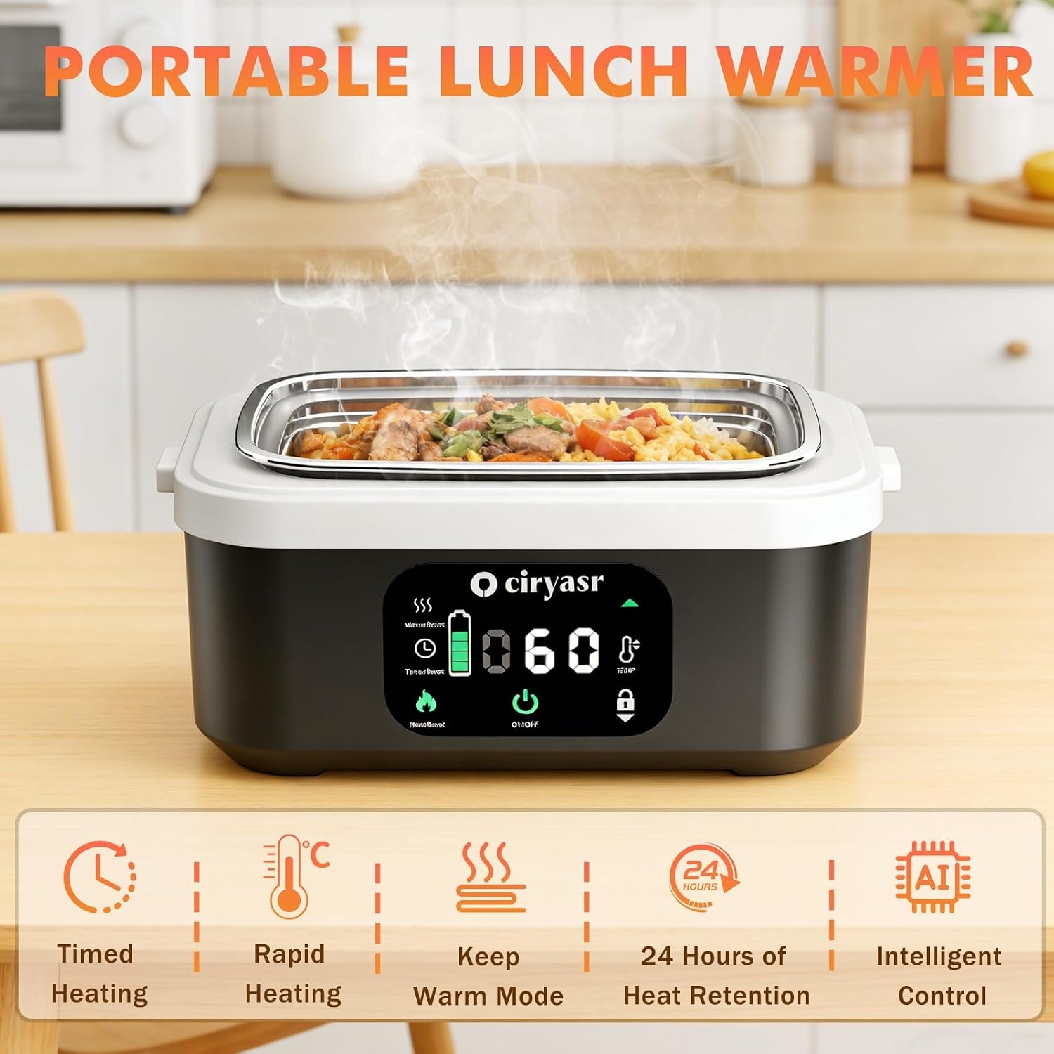 Mocny elektryczny podgrzewany  – Food Storage Bag Organizer recenzja i cena