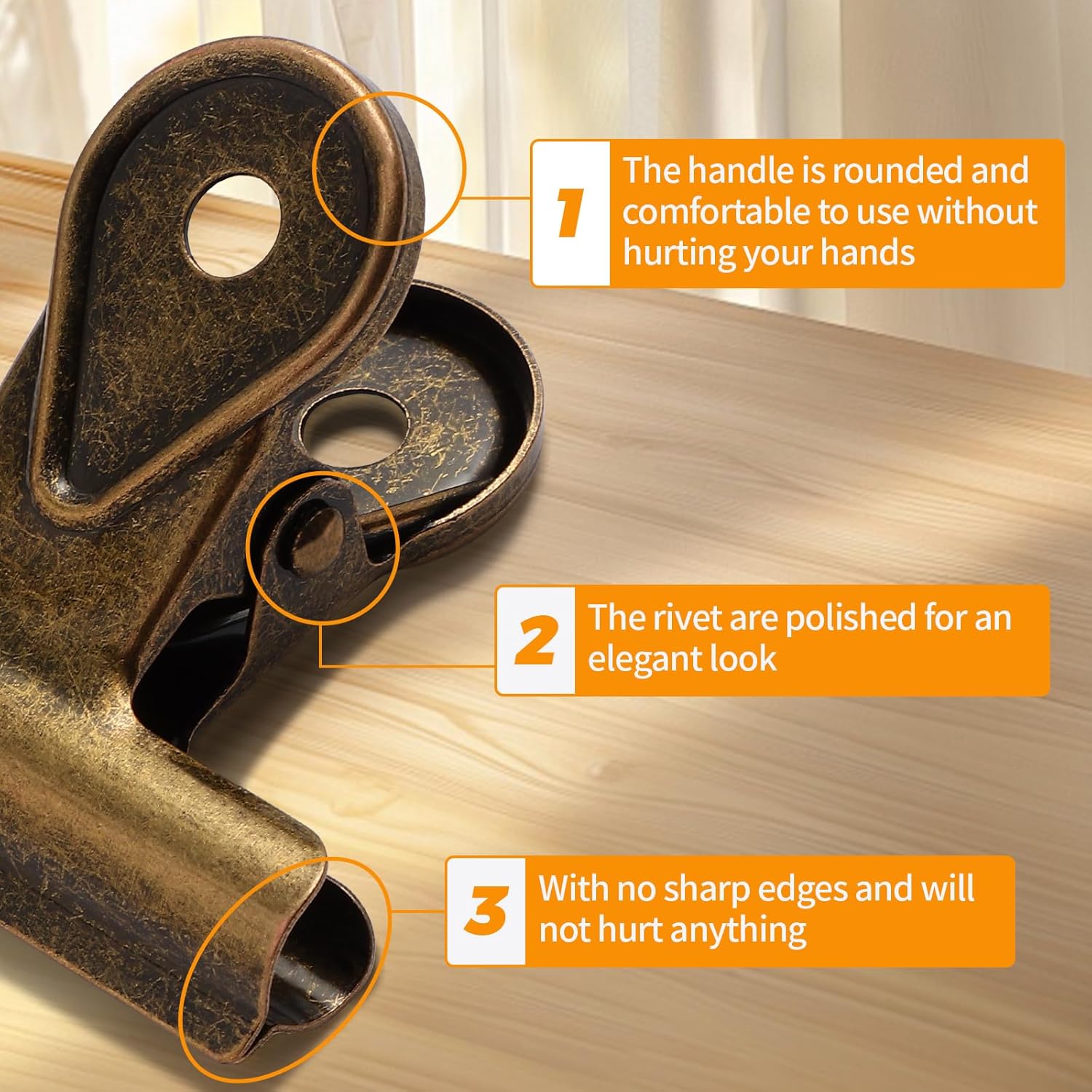 Klipsy Bulldog, 3 szt. Klipsy  – Food Storage Method recenzja i cena