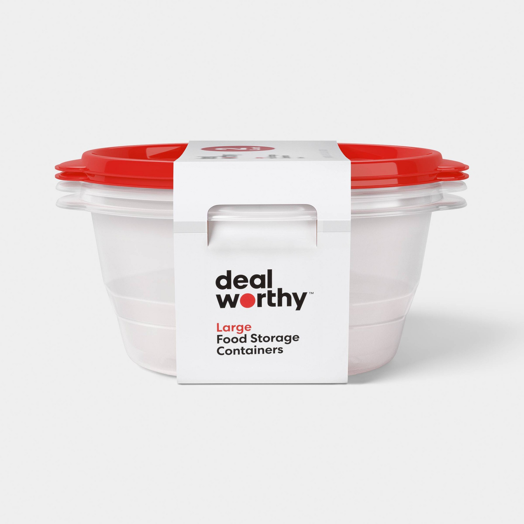 Duże okrągłe pojemniki do prze – Food Storage Prep Containers recenzja i cena