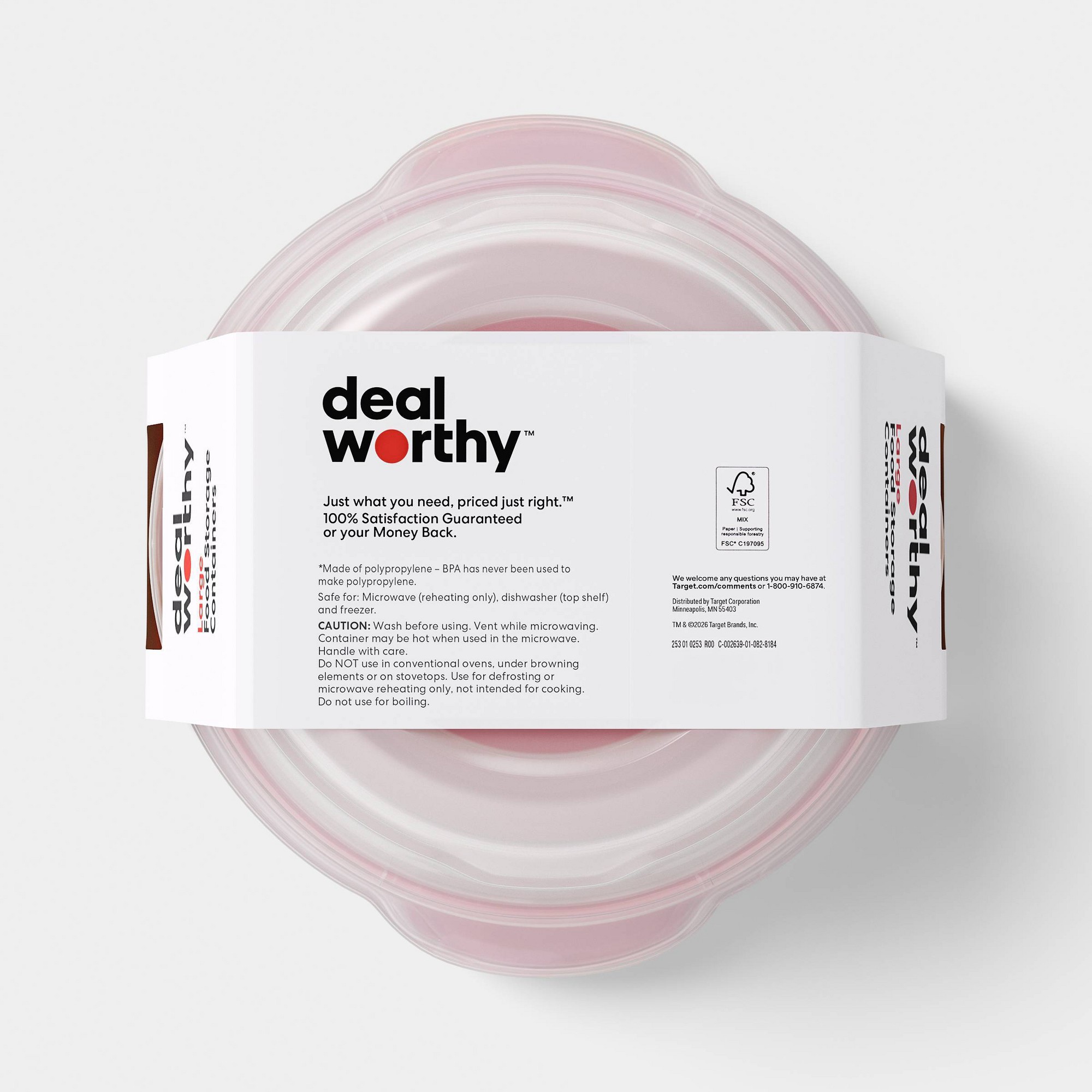 Duże okrągłe pojemniki do prze – Food Storage Prep Containers recenzja i cena