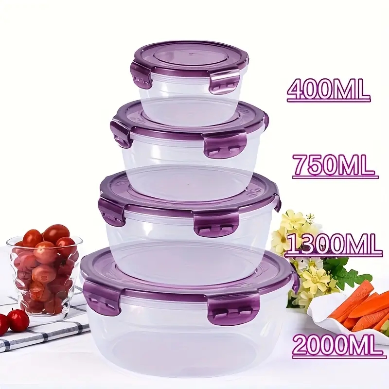 4 Plastikowe pojemniki na żywn – Food Storage Method recenzja i cena