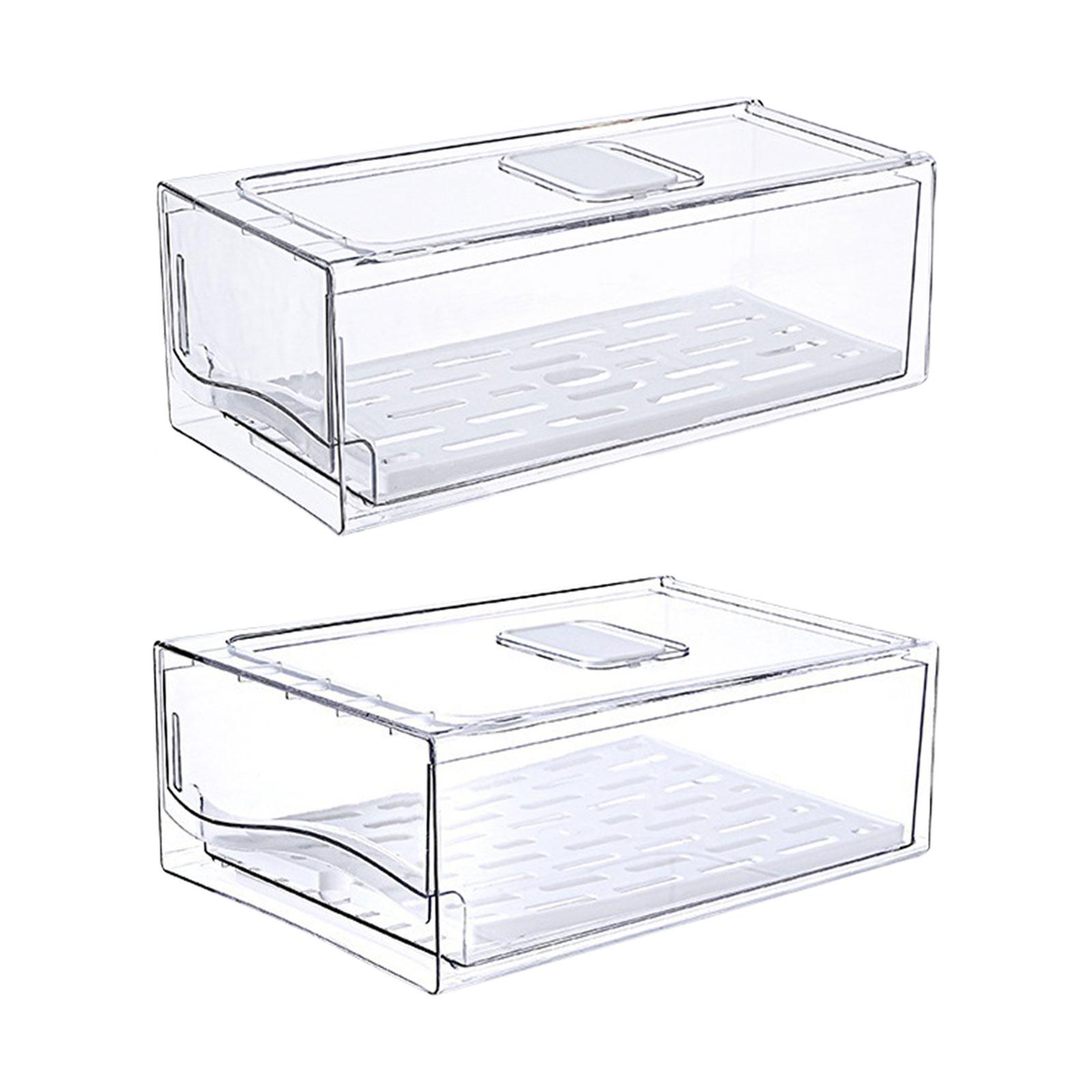 Pojemniki do szuflad lodówki,  – Food Storage Without Pantry recenzja i cena