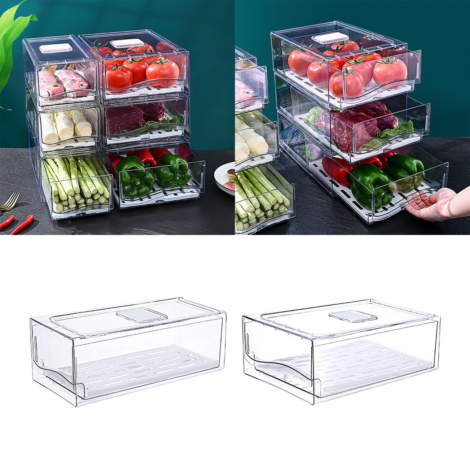 Pojemniki do szuflad lodówki,  – Food Storage Without Pantry recenzja i cena