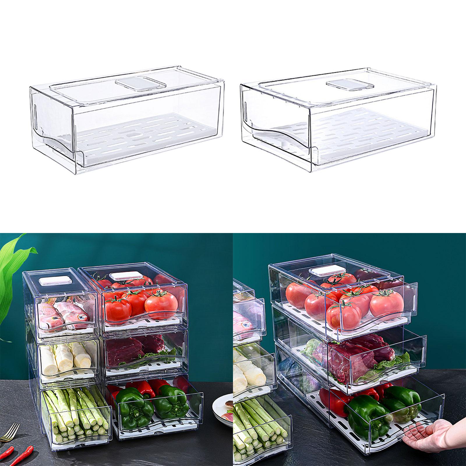 Pojemniki do szuflad lodówki,  – Food Storage Without Pantry recenzja i cena