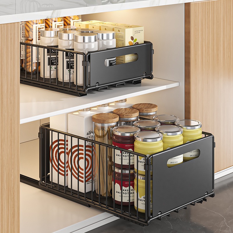 Wysuwany kosz do szafki kuchen – Food Storage Without Pantry recenzja i cena