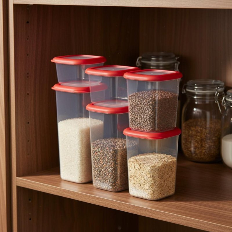 6-częściowy zestaw szczelnych  – Set Food Storage recenzja i cena