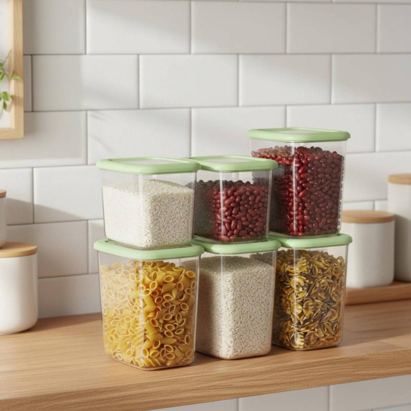 6-częściowy zestaw szczelnych  – Set Food Storage recenzja i cena