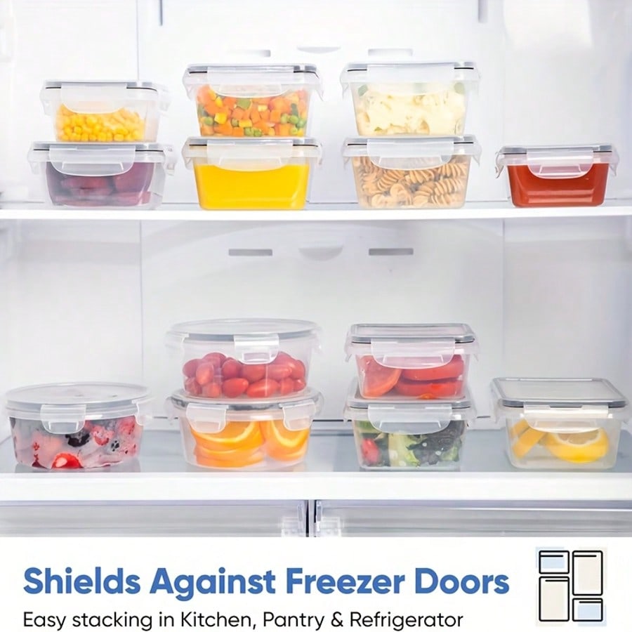 24-częściowy zestaw pojemników – Food Storage Prep Containers recenzja i cena