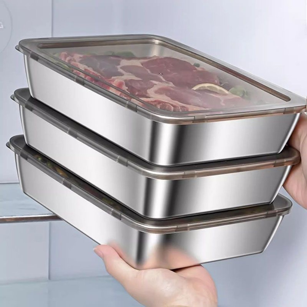 Taca do serwowania z pokrywką  – Food Storage Meal Prep recenzja i cena