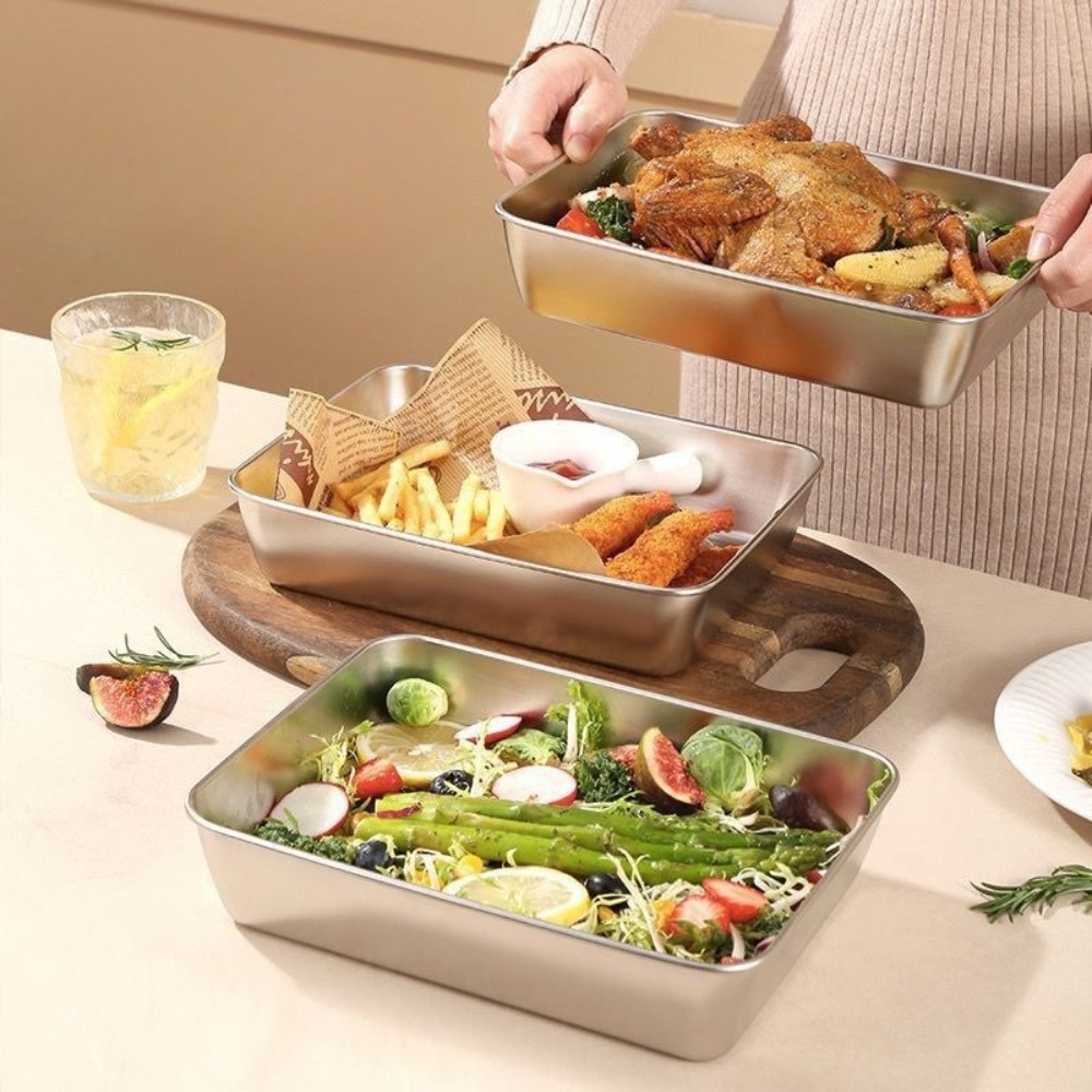 Taca do serwowania z pokrywką  – Food Storage Meal Prep recenzja i cena