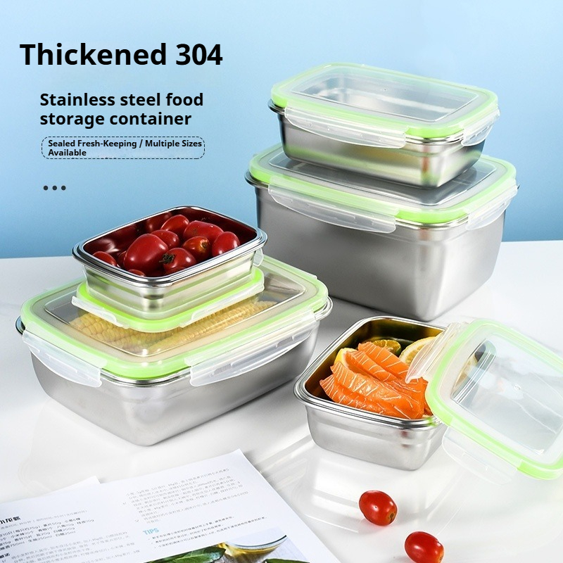 Zestaw pojemników na lunch ze  – Stainless Lunch Box recenzja i cena