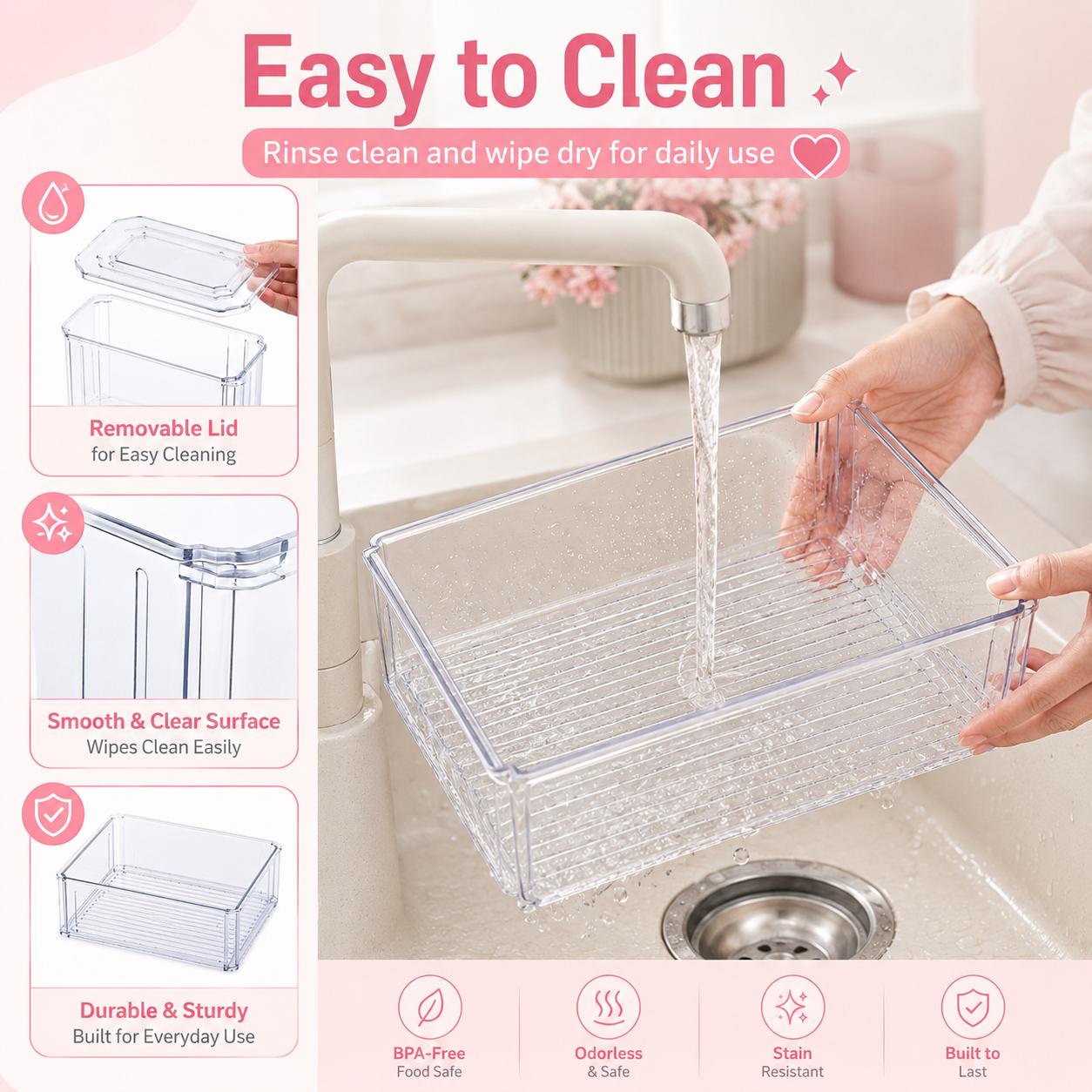 Organizery do lodówki z pokryw – Food Storage Without Pantry recenzja i cena