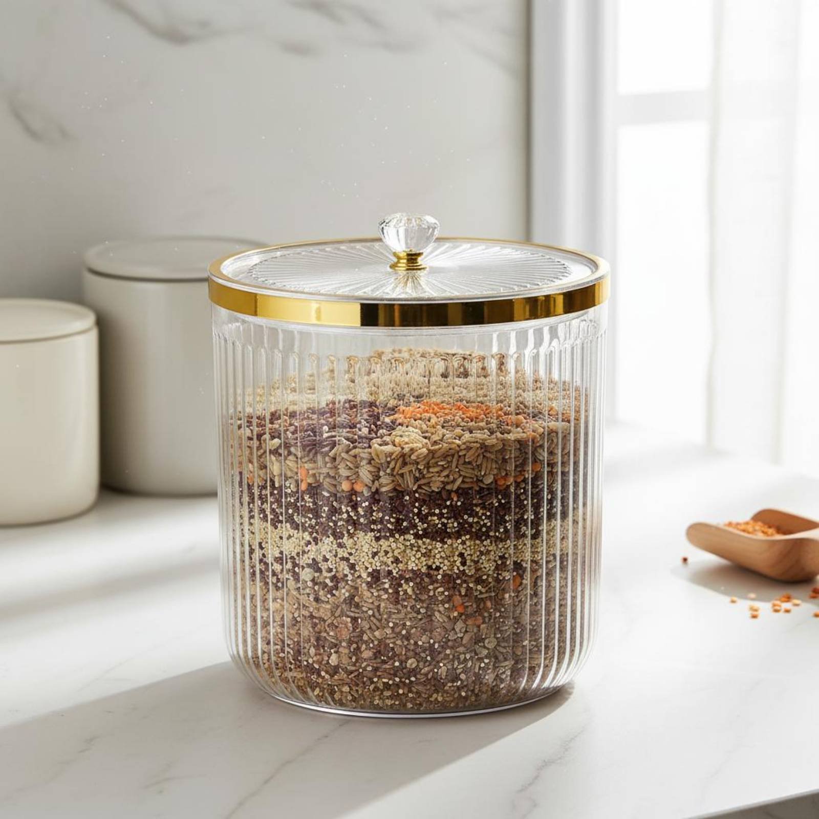 Pojemnik na suche produkty spo – Food Storage Jars Airtight recenzja i cena