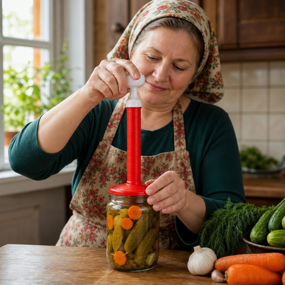 Pokrywki do słoików z funkcją  – Food Storage Vacuum Pump recenzja i cena