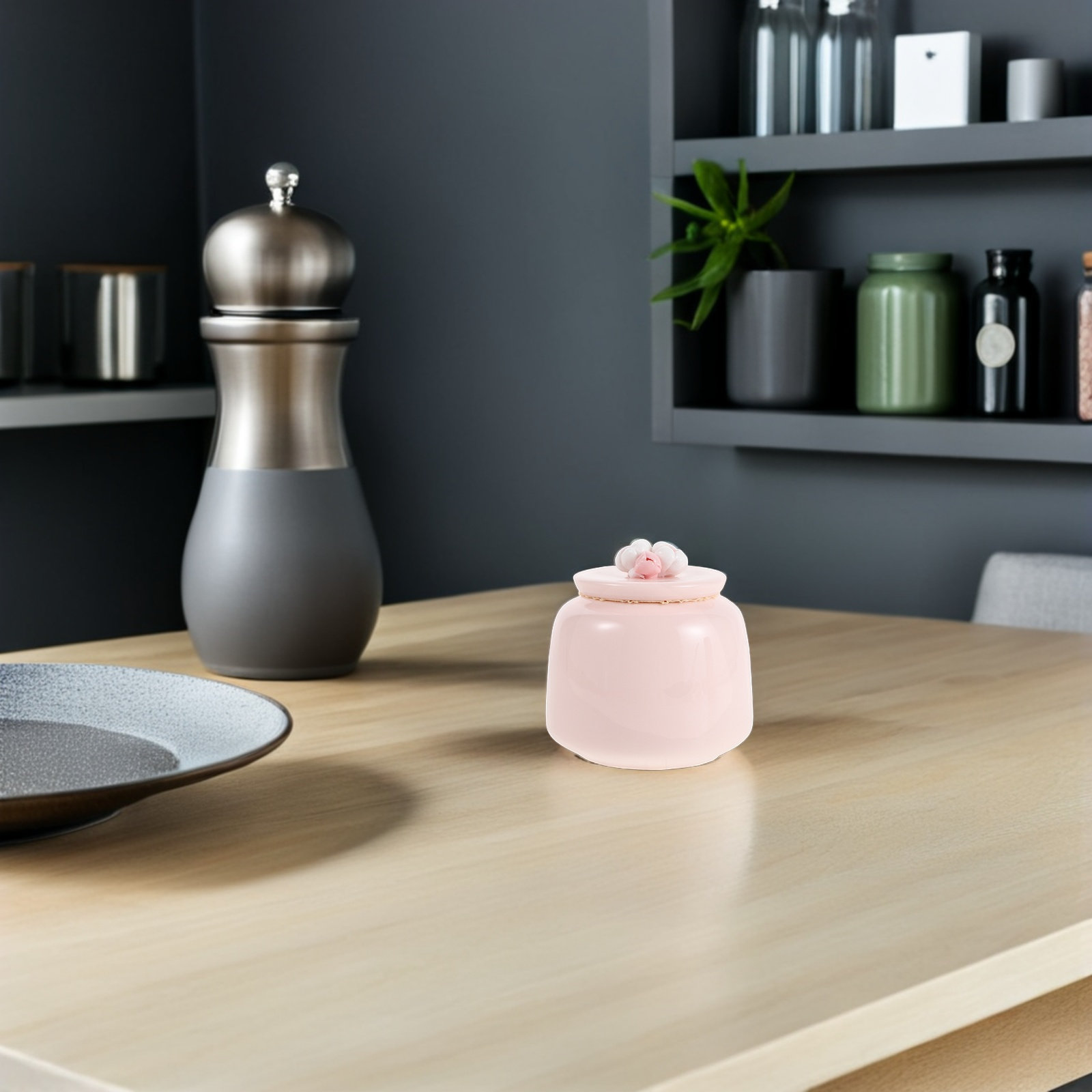 Różowy ceramiczny słoik na her – Food Storage Jars Airtight recenzja i cena