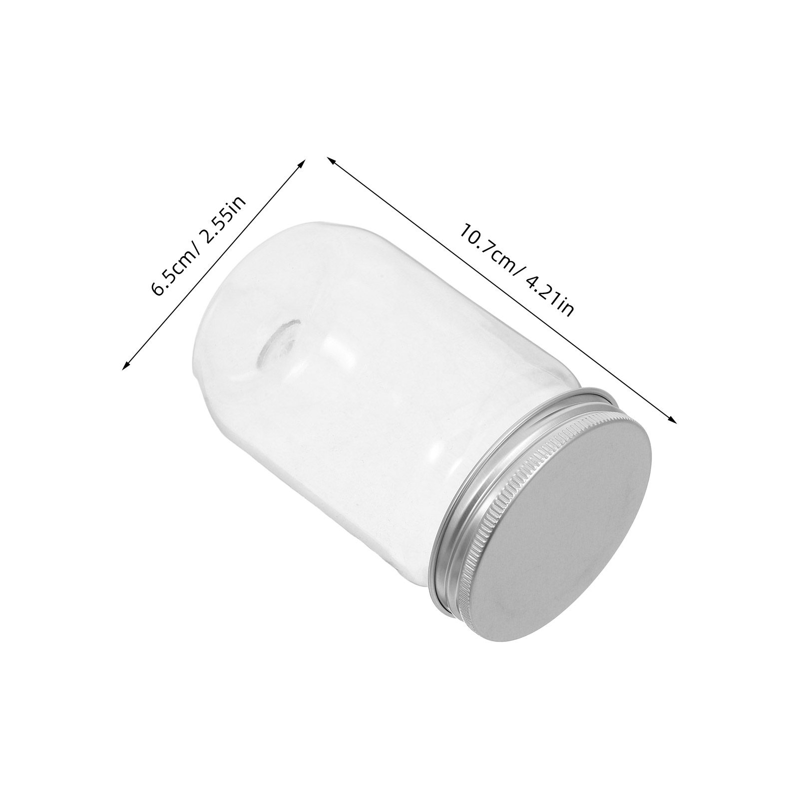 6 szt. Przezroczystych plastik – Food Storage Jars Airtight recenzja i cena