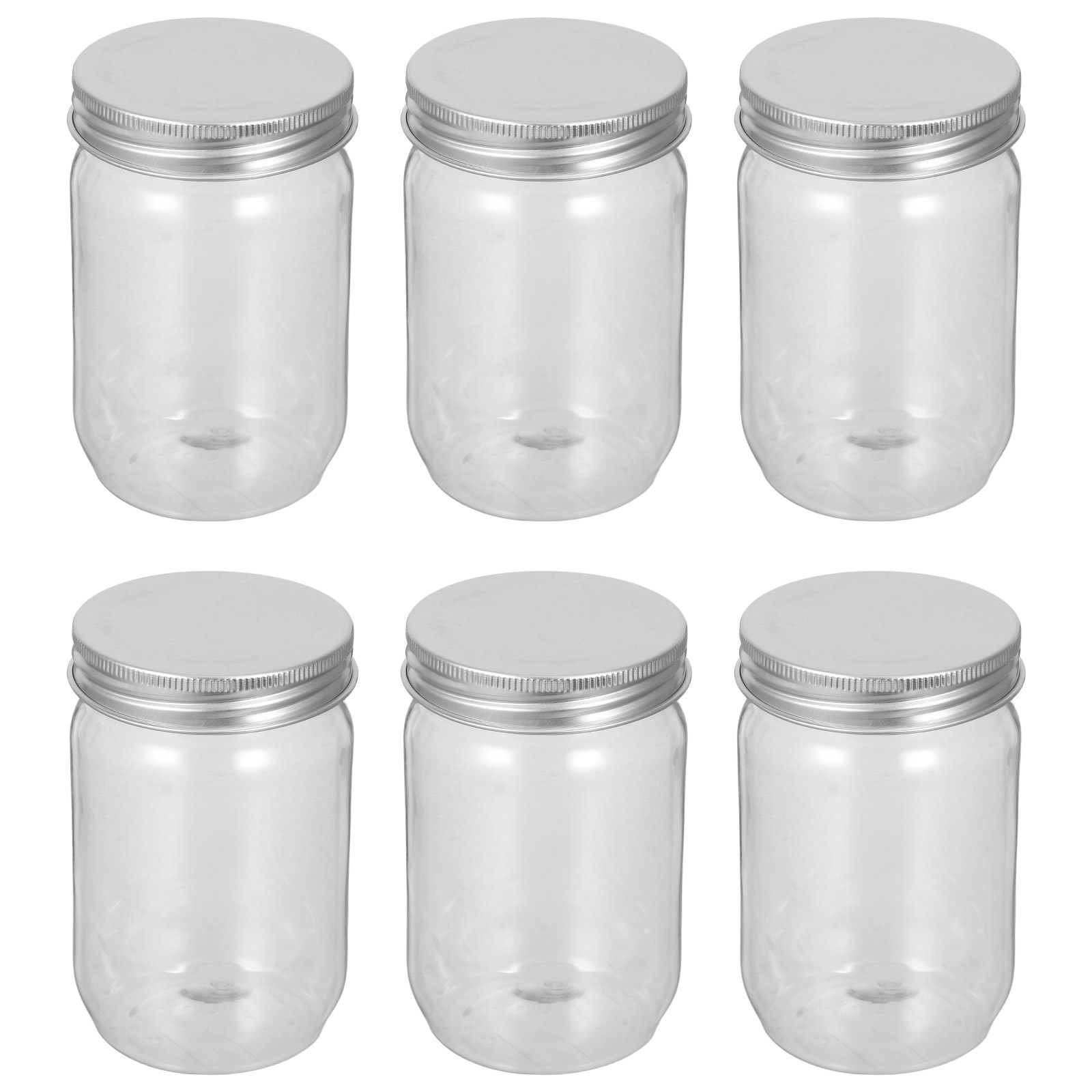 6 szt. Przezroczystych plastik – Food Storage Jars Airtight recenzja i cena