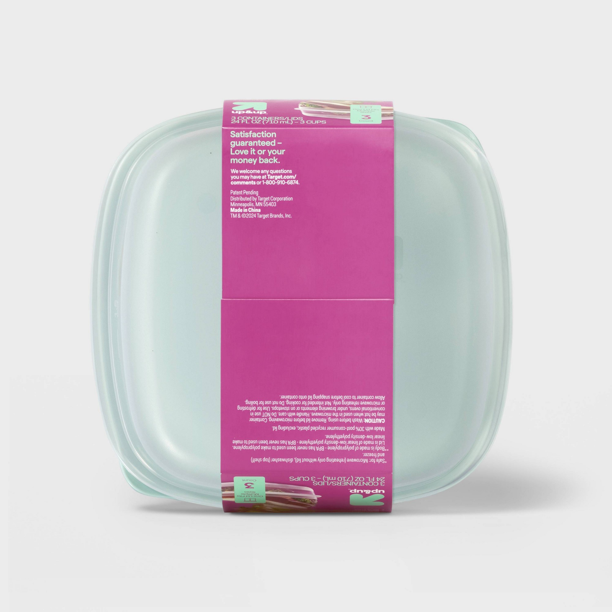3-częściowe kwadratowe pojemni – Food Storage Prep Containers recenzja i cena