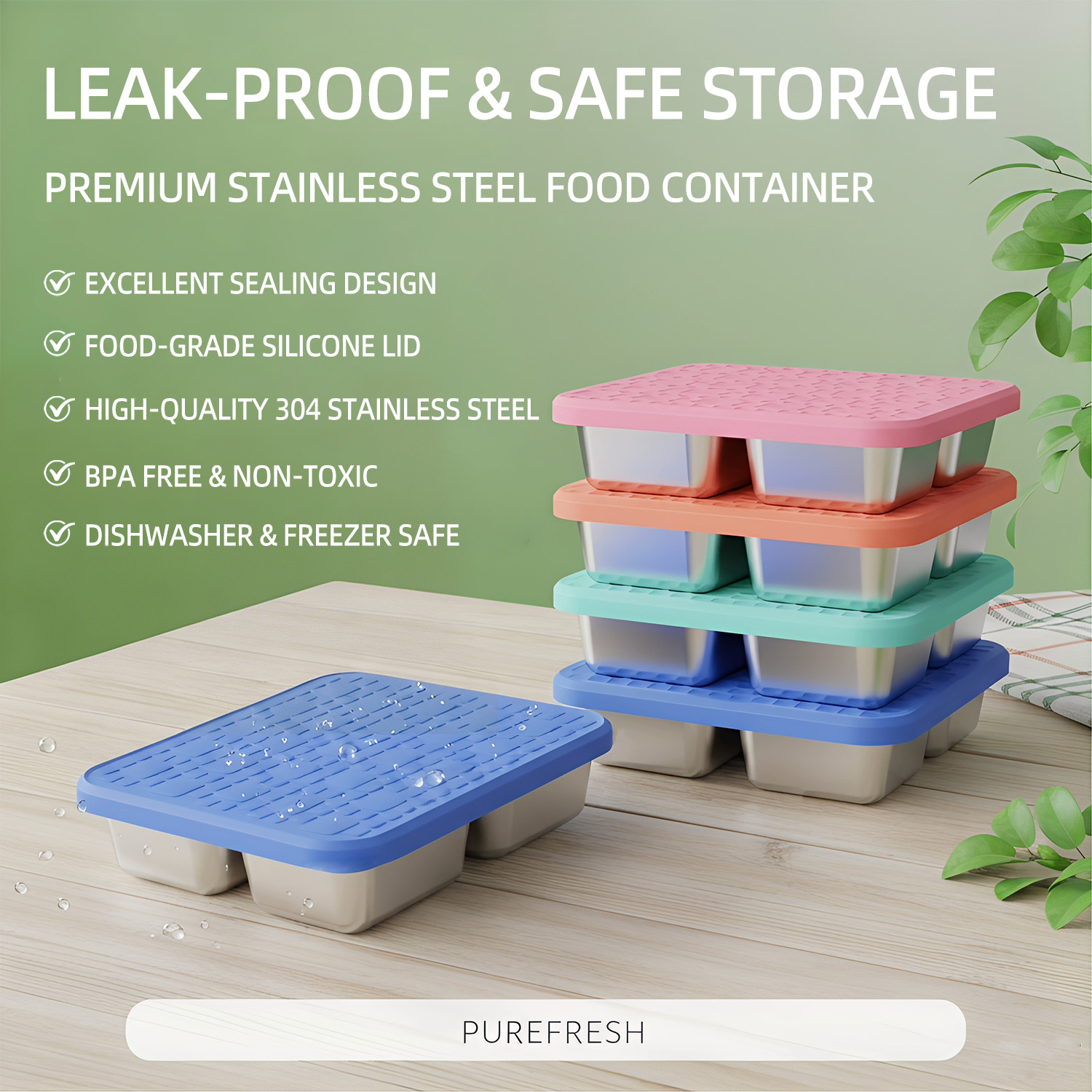 Pojemnik na lunch ze stali nie – Stainless Lunch Box recenzja i cena