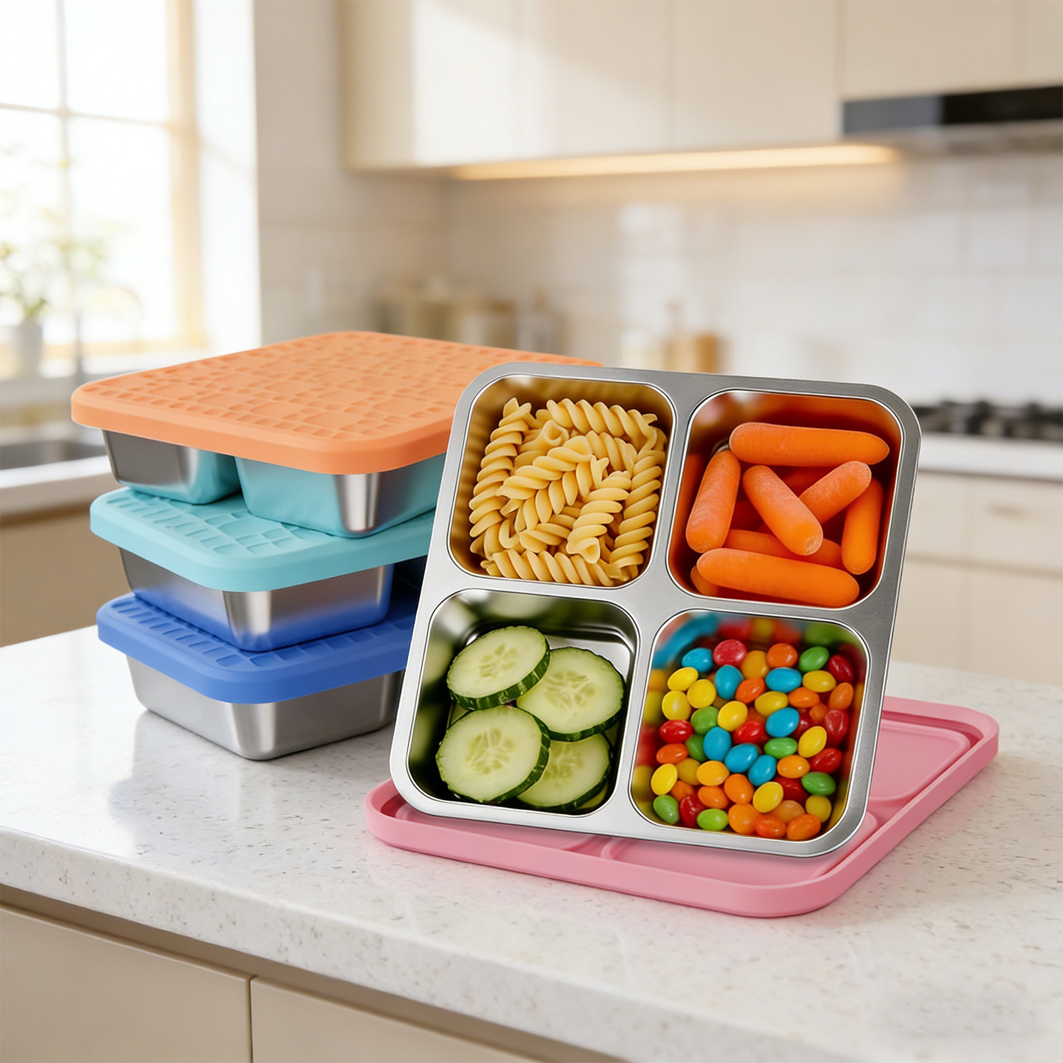 Pojemnik na lunch ze stali nie – Stainless Lunch Box recenzja i cena