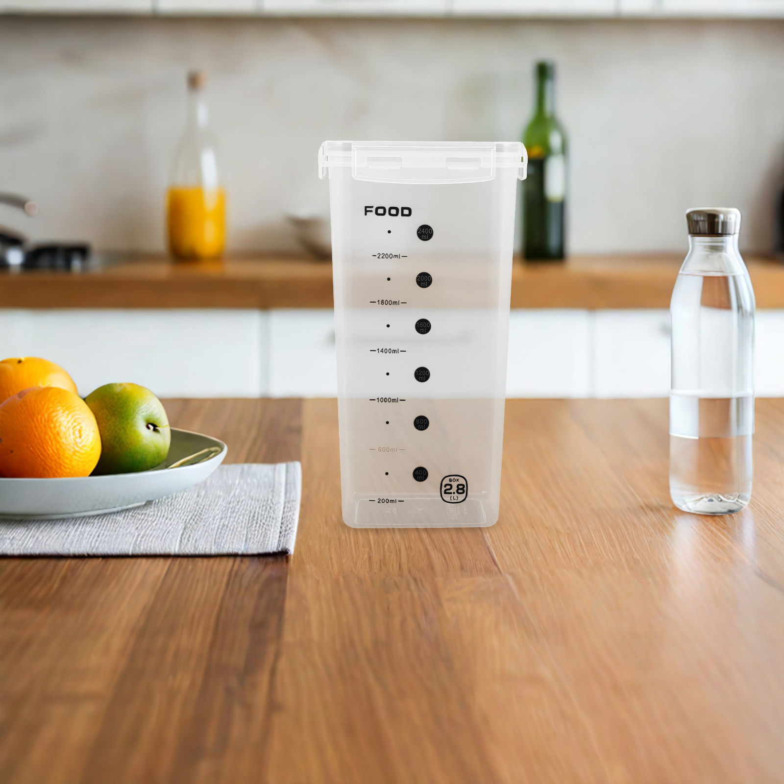 2 sztuki przezroczystych pojem – Food Storage Jars Airtight recenzja i cena